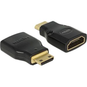 Premium Mini HDMI - HDMI adapter - versie 2.0 (4K 60Hz)