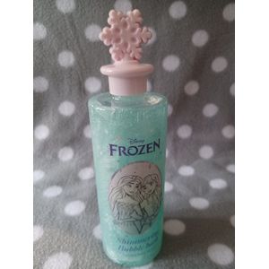 Frozen - Glitter Badschuim - Turquoise - 500 ml