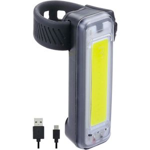 BBB Cycling Signal Koplamp Fiets - Fietsverlichting USB Oplaadbaar - Voorlicht Racefiets Verlichting - 57 Lumen - Accu 35 uur - Waterdicht - BLS-136