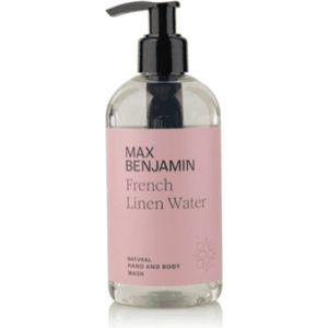 Max Benjamin - hand & bodywash French Linnen Water - handzeep - douchegel - 2 flessen van 300 ml