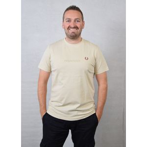 Fred Perry - Embroidery T-Shirt - Groen - Katoen