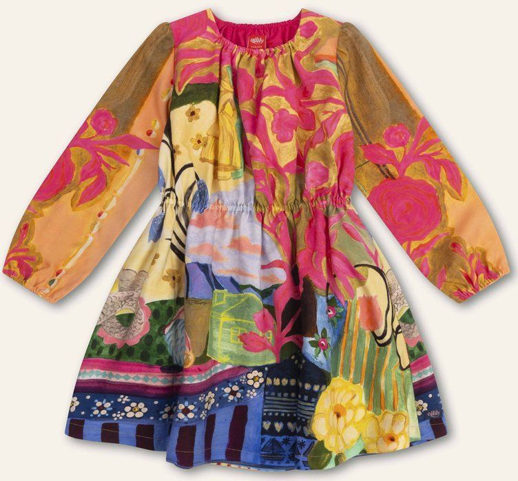 Oilily - Danne dress - Blauw - 104/4yr