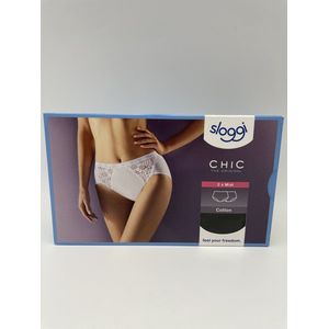 Damesslipjes Sloggi Chic Midi (x2)