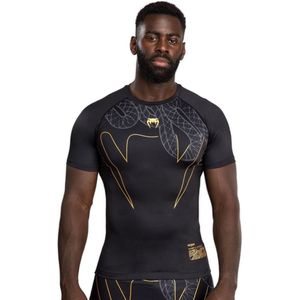 Venum Serpenti Rash Guard Zwart Zilver Goud - S