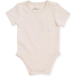 Jollein Romper korte mouw 74/80 Forest off-white