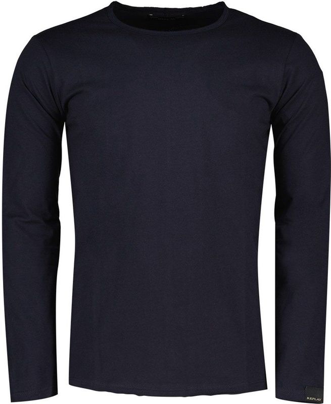 Replay - M3592A.000.2660 - T-shirt - Blauw - Lange Mouwen