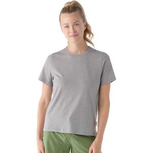 Smartwool - Perfect Crew Tee - Merinoshirt - Grijs