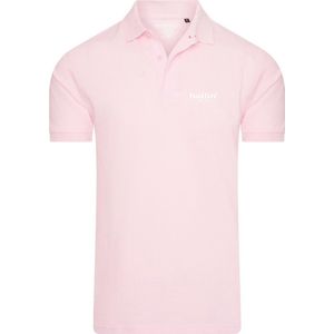 Heren Polo SS met Ballin Est. 2013 Basic Polo Print - Roze - Maat XXL