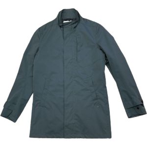 Cast Iron zomer jas groen opstaande kraag maat S