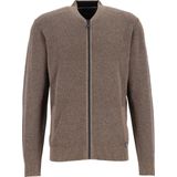 Casa Moda - Zip Vest Beige - Heren - Maat 5XL - Regular-fit