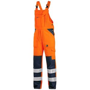 Werktuinbroek CANIS SAFETY CXS NORWICH heren, waarschuwing, oranjeblauw, maat 52