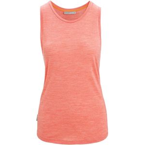 Icebreaker W Sphere II Tank - Vibrant earth heather - Outdoor Kleding - Fleeces en Truien - T-Shirt