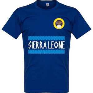 Sierra Leone Team T-Shirt - Blauw - L