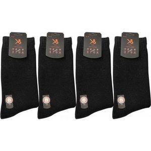 12-pack ( 12 Paar )Super Thermosokken | Maat 43-46 | Zwart kleur