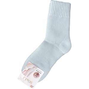 green-goose® Alpaca Damessokken - 1 Paar - Maat 35-38 - Blauw - 95% Alpaca Wol - Heerlijk Zacht - Uitstekende Kwaliteit - Lekker Warm en Rekbaar