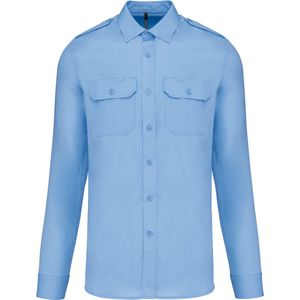 Kariban Herenpilootoverhemd lange mouwen K505 - sky blue - 4XL