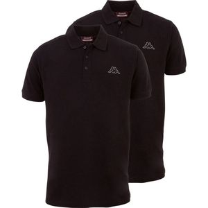 Kappa Herren Poloshirt Venist Men 2er Pack 707468 Caviar-5XL