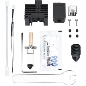 Upgrade Bimetaal Heatbreak Hotend met verwarmingsblok en thermistor voor 3D-printers