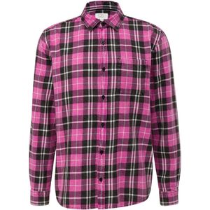 Q/S By S.Oliver Geruit Regular Fit Overhemd Roze