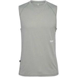 Hummel - Pulse Workout - Mouwloos T-shirt - Grijs - 2XL - Man
