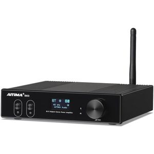 Bluetooth 5.0 150W HiFi 2.1 Digitale Geluidsversterker met USB DAC en OLED Display