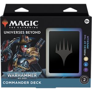 Magic the Gathering Warhammer 40,000 Commander Deck Forces of the imperium