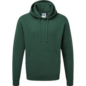 Russell- Authentic Hoodie - Donkergroen - XL