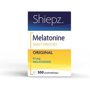 Shiepz Melatonine Original 0,1 mg - 500 tabletten