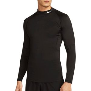 Mock Longsleeve Sportshirt Mannen - Maat S