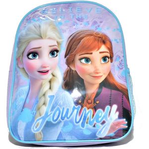 Frozen Anna & Elsa Rugzak Rugtas School Tas Lila 3-6 Jaar