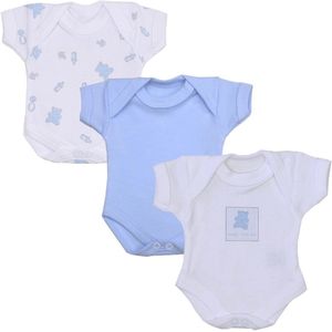 Set van 3 Jungen Bodysuits voor Premature Baby's