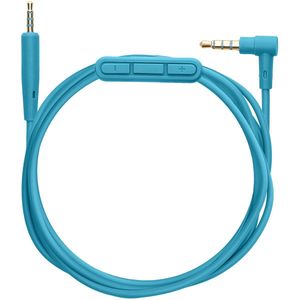 kwmobile koptelefoonkabel geschikt voor Bose QuietComfort 35 / 35II / 25 / QC25 / QC35 II / QC35 / On-Ear 2 / OE2 / OE2i / SoundTrue - Reservekabel 140 cm - Met microfoon en volumeregelaar - 3,5 mm aansluiting