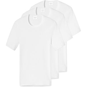 Schiesser Heren onder t-shirts 3 pack Original Classics Feinripp