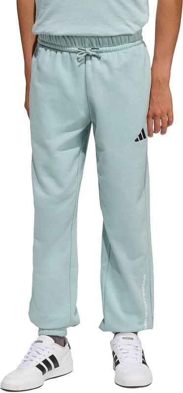 adidas Sportswear adidas Slogan Fleece Broek - Kinderen - Groen- 152