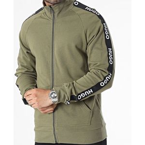 Hugo Boss Sporty Logo Jacket Zip Heren Vest - Maat L