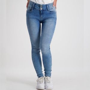 Cars Jeans Amazing Super skinny Jeans - Dames - Stone Bleached - (maat: 30)