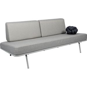 Weltevree | Sofabed | Ligbed Tuin, Zonnebed, Loungebed Buiten Loungebank | Tuinmeubel | Waterdicht | Max, 250 Kg | Lichtgrijze Kussens & Grijs Frame