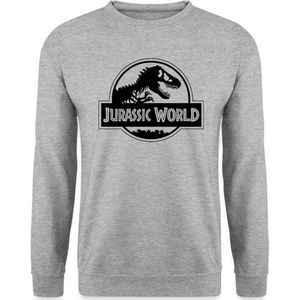 Jurassic World Klassiek Logo In Zwart Sweater Heren