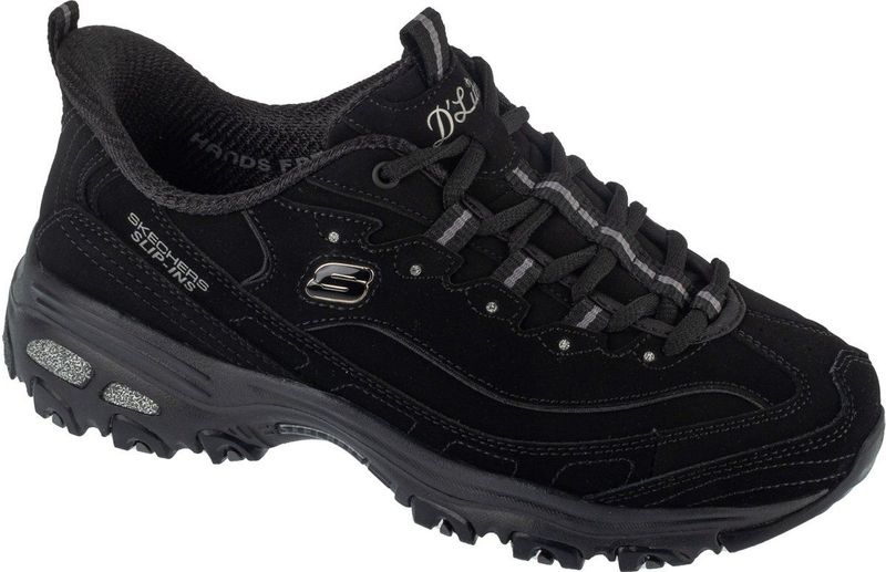 Skechers - D'Lites - Sneakers - Zwart - Vrouwen