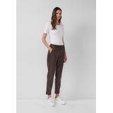 s.Oliver - Capri Broeken - Imitatieleer - 7/8 - Relaxte Pasvorm