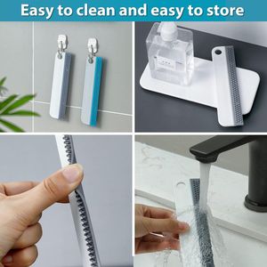 Famanu – Set van 2 siliconen raamtrekkers, geschikt voor badkamer en keuken