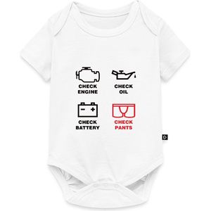 Baby Checklist Grappig Cadeau Voor Vaders Baby Rompertje Met Korte Mouwen