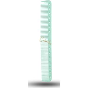 Cabantis Knipkam- Styling Tool - Kapper Kam - Haar Kam - Haar Accessoire - Licht Groen