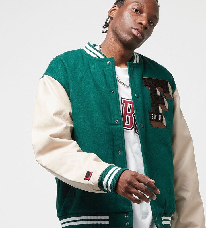 FUBU - College Varsity Jacket - Sportjas - Blauw