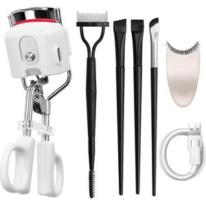 Equivera Elektrische Wimperkruller - Verwarmde Wimperkruller - Wimperkruller - Lash Lift - Gekrulde en Volle Wimpers