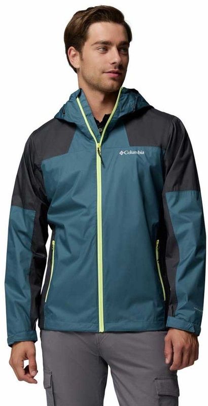 Columbia - Inner Limits III - Jas - Blauw - Opvouwbaar - Waterdicht