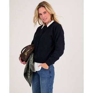 Je m'appelle Dames Vest - Blauw - Maat XS/S