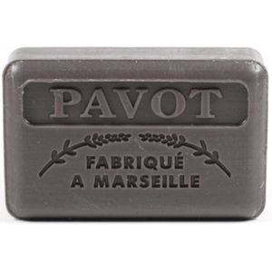 Savon de Marseille Pavot (opium) – Vegan & Natuurlijk – 4 Stuks van 125g – Hydraterend - mannelijke geur