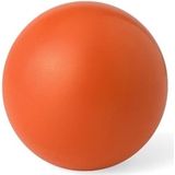 Anti Stressbal 6 cm om hand, pols of onderarm te versterken - Oranje, Rood