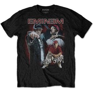 Eminem - Shady Homage Heren T-shirt - XXL - Zwart
